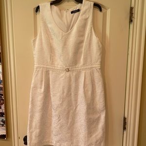 White Ellen Tracy size 16 knee-length dress